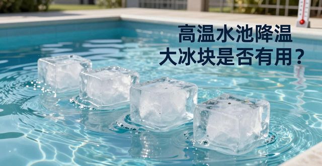 成都新都高温水池降温大冰块，到底管不管用？